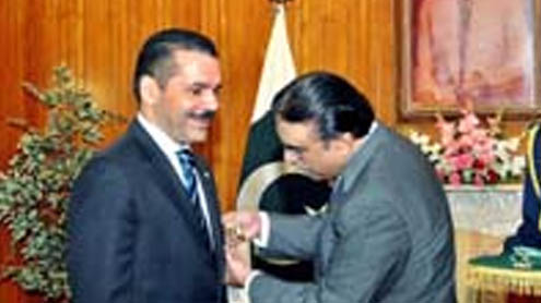 President confers Hilal-i-Pakistan upon Secretary General Interpol