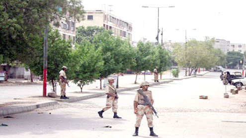 Nine Karachi police officers transferred