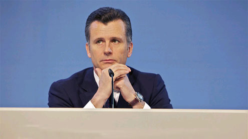 SNB chairman Philip Hildebrand