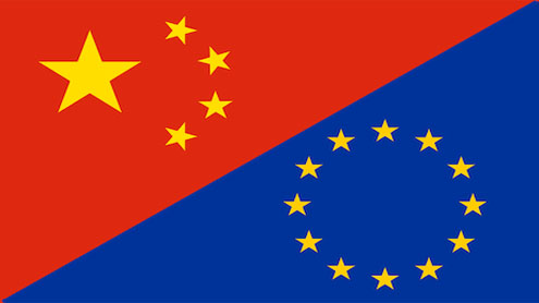 EU leaders in China