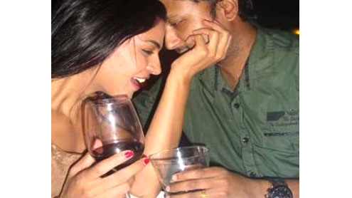 Hemant Madhukar and Veena Malik