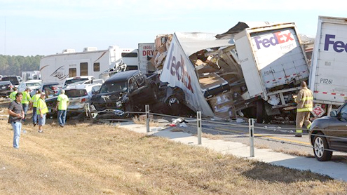 Massive pileup
