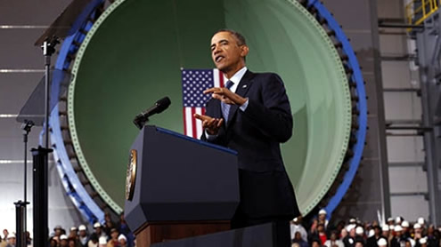 Obama cites Navy Threat