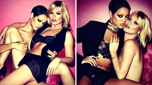 Rihanna gets Naked