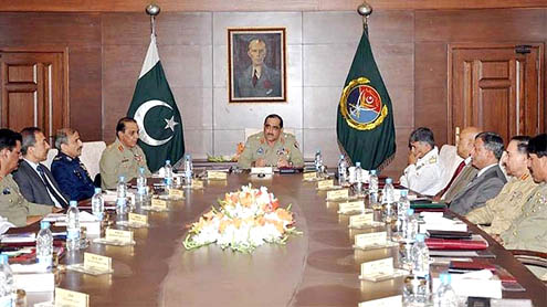 Decision at top brass meeting: War on terror will go on, says military