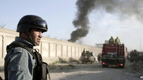 Suicide attack on Nato supply firm in Kabul