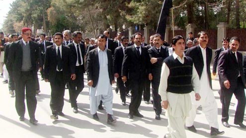 Balochistan lawyers to boycott court proceedings
