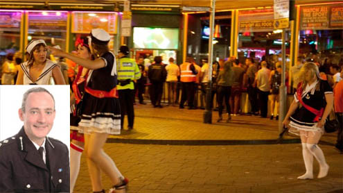 Police chiefs brand pubs to cope with late-night mayhem