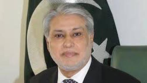 Finance Minister Ishaq Dar