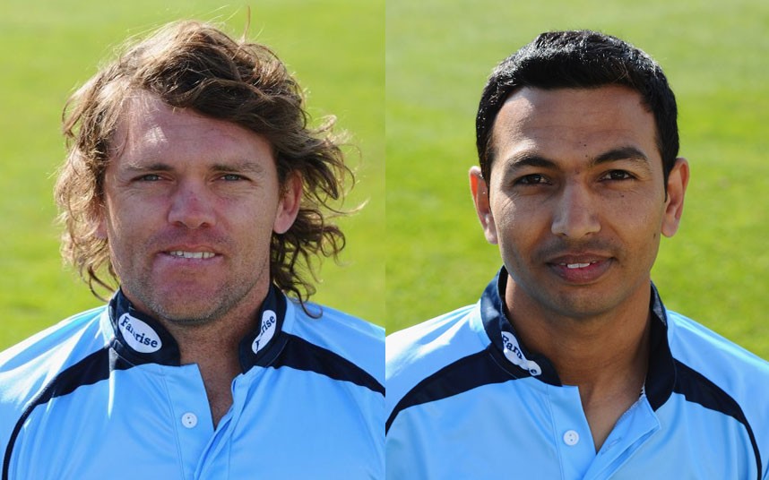 Lou Vincent and Naveed Arif