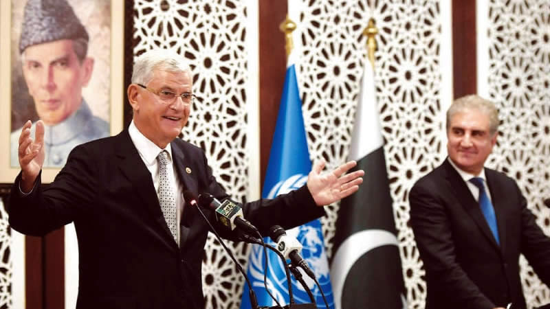 Top UN Official Urges Kashmir dispute Resolution