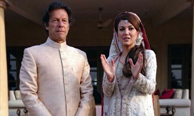 Imran Khan and Reham Khan